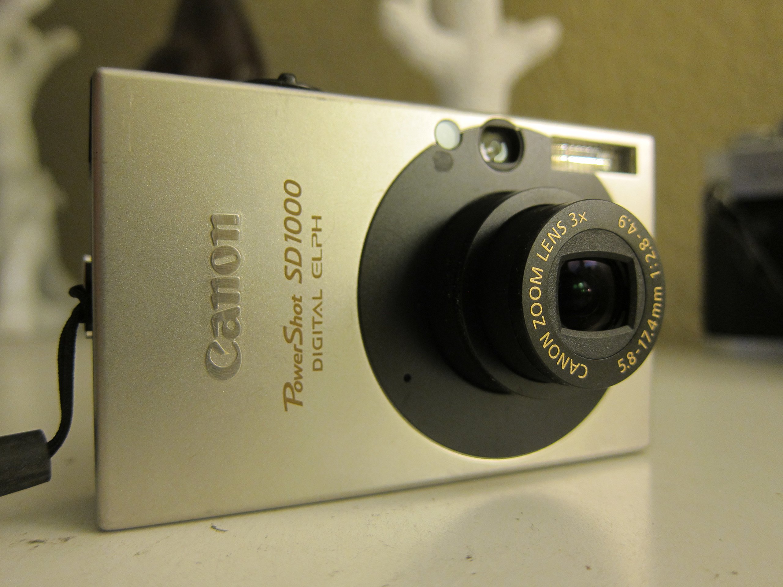 Re Canon Power Shot SD1000 デジタルカメラ Canon Câmera elfo digital PowerShot SD1000 7.1MP com zoom óptico